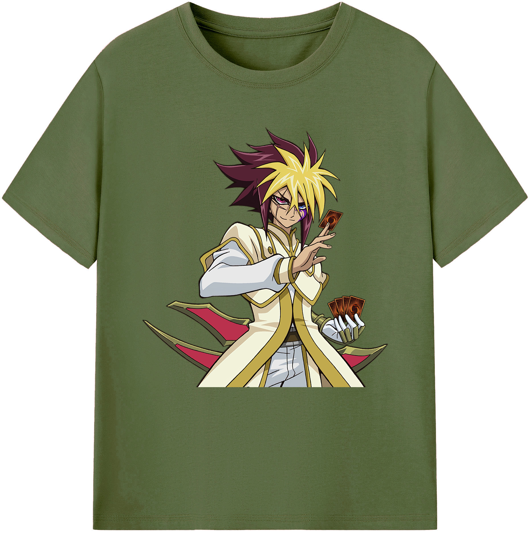 （画像用） 遊☆戯☆王 Yu-Gi-Oh! 綿100％半袖Tシャツ（フロントプリント）